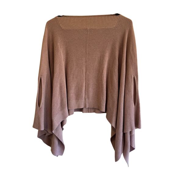 Lululemon Forward‎ Flow One Size Cardigan Cape Sweater Knit Poncho - Picture 2 of 6